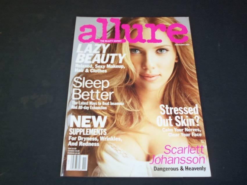 Scarlett Johansson Allure Magazine Cover Story 2025